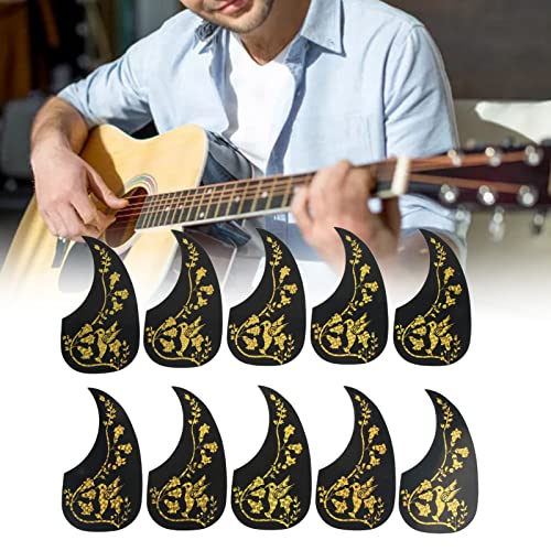 Pickguard pour Guitare Acoustique, 10 Pièces Pickguard pour Guitare Acoustique en Forme d’eau Motif Morning Glory Anti… - Les Beatles, Paul McCartney, John Lennon, RIngo Starr, George Harrison Pickguard pour Guitare Acoustique, 10 Pièces Pickguard pour Guitare Acoustique en Forme d'eau Motif Morning Glory Anti… – Image 5