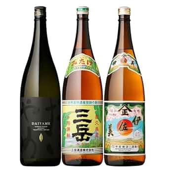 元祖プレミアム焼酎 伊佐美 三岳 八幡 25% 1800ml 本格焼酎 芋焼酎 三岳 伊佐美 《芋焼酎 飲み比べセット》 ギフトセット 各25度 各