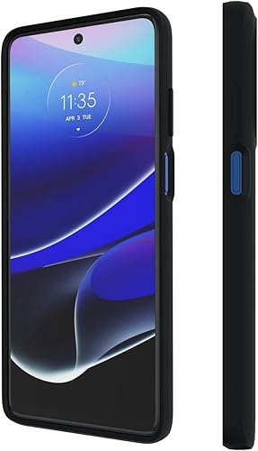 Miniatura 6 de Motorola Moto G Stylus 5G (2022) Funda protectora delgada - Negra, absorbente de golpes, protector de cámara