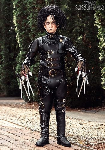 Disfraz completo Edward Scissorhands para niños miniatura 2