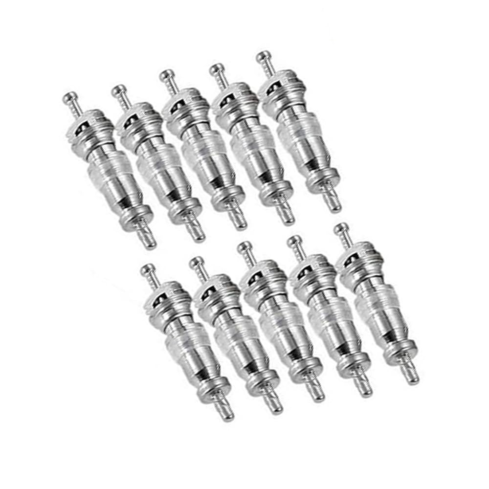 Riloer 1 set di strumenti di rimozione e installazione del nucleo della valvola, filettatura 1/4" e 5/16" SAE per aria condizionata R22/R134/R410/R32