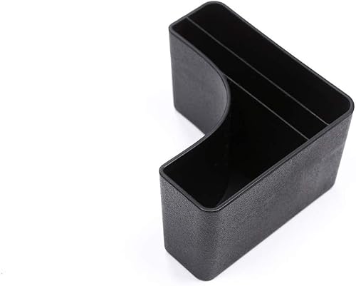 Miniatura 7 de CHEYA Soporte de taza de control central de plástico ABS Caja de almacenamiento Bandeja de teléfono para Land Rover Range Rover Velar 2017 2018 2019