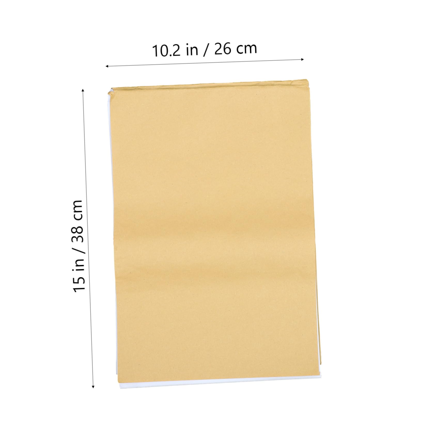 NUOBESTY 500 pièces Papier Emballage Tissue Ultra-fin Blanc Papier Emballage Transparent Résistant et Facile à Manipuler pour Cadeaux et Colis