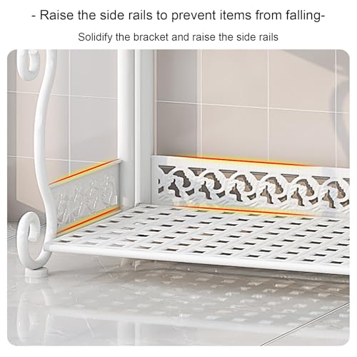 Scaffale portatile in metallo multi livello per armadio, senza montaggio richiesto, scaffale pieghevole per camera da letto, soggiorno e ufficio domestico Sto Solut