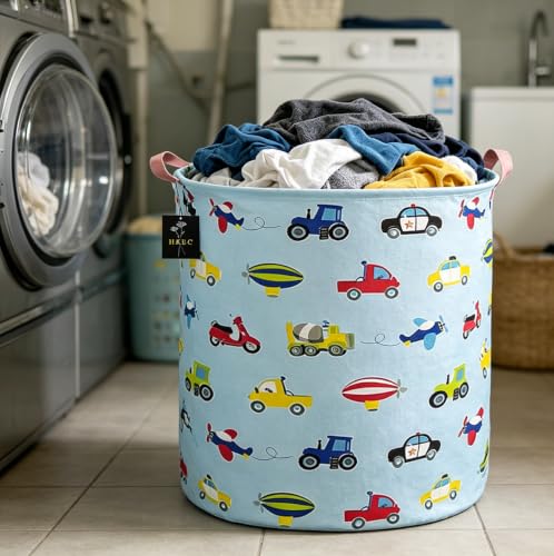 Image of Waterproof Laundry Basket,Collapsible Storage Bin,Clothes Hamper,Gift Baskets(Car)