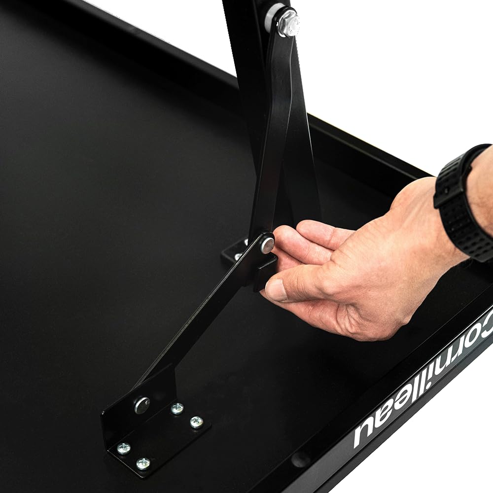 Cornilleau - Mini Table de Ping-Pong Intérieure – Table Compacte Pliable – Plateau Gris 12 mm – Idéale pour Enfants et Adultes – Facile à Ranger et à Transporter