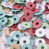 📄 DESCRIPTION: Pack of 40 flower-shaped eyelets from Craftelier Basics, the perfect complement to use for decorating card making, crafts, scrapbooking or bookbinding projects. Plus, you can use them with a variety of materials, from EVA rubber, felt ...