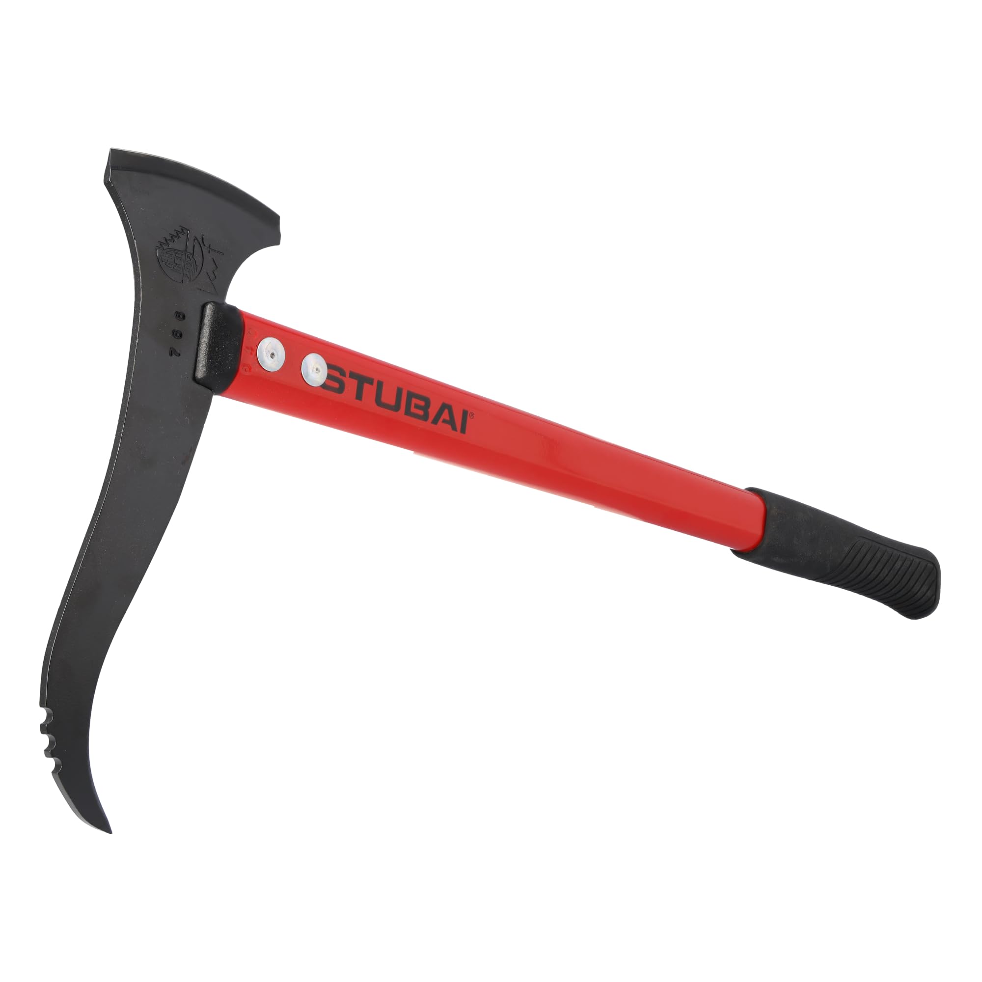 STUBAI 674245 Appel Manuel avec Coupe/Manche en Aluminium Droit 550 mm Noir/Rouge 28 x 13 x 13 cm