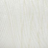 Vista 2 de Red Heart Super Saver - Ovillo de lana jumbo, color blanco suave, 2 unidades (paquete de 1)