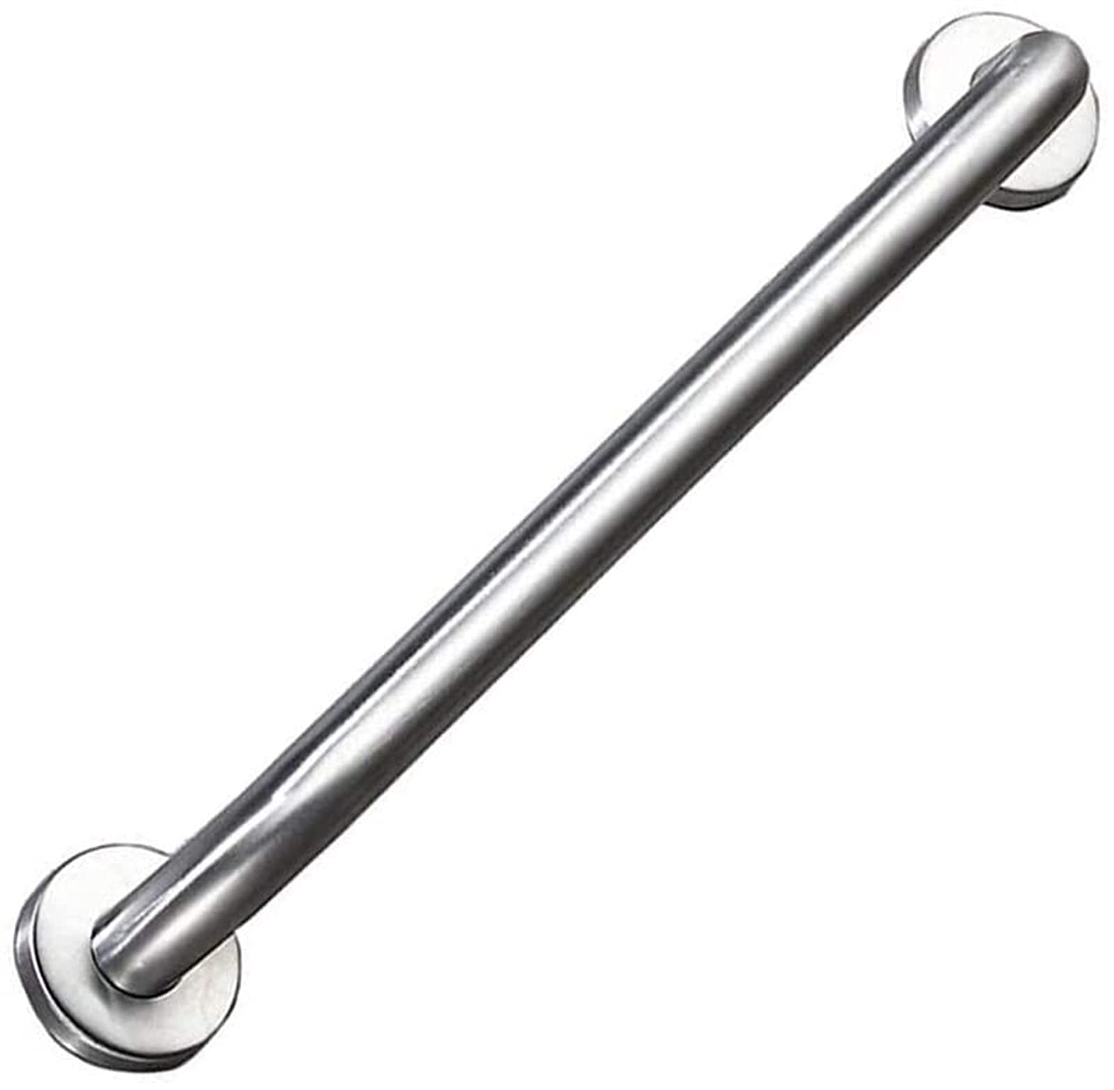 Barre de sécurité inox nickel brossé de 48cm pour douche et baignoire seniors
