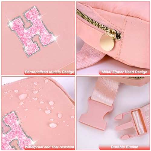 Image of Uygafly Gift for Teen Girls Kids Daughter Her - Birthday Gifts for 3 4 5 6 7 8 9 10 11 12 13 Year Old Girls,Fanny Pack Crossbody Bag Purse Belt Bag Cute Trendy Stuff | Peach,H