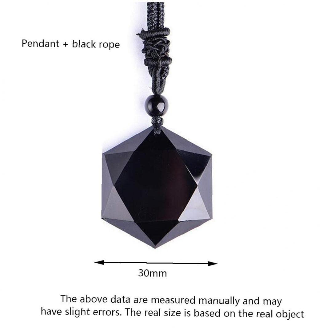 Amazon.co.jp: 黒曜石 ペンダント ネックレス メンズ レディース