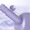 YIBINKG Waterproof 10 Modes Quiet Powerful Handheld Bullet Tool Bullet Massage Rod Travel Portable Silicone Massage Ball for Women Pleasure Handheld Personal Bullet Tool for Quick Relaxation (Purple) #4