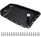 AUCERAMIC 6HP26 Transmission Oil Pan with Filter and Gasket Kit for BMW 745Li X5 24117571227