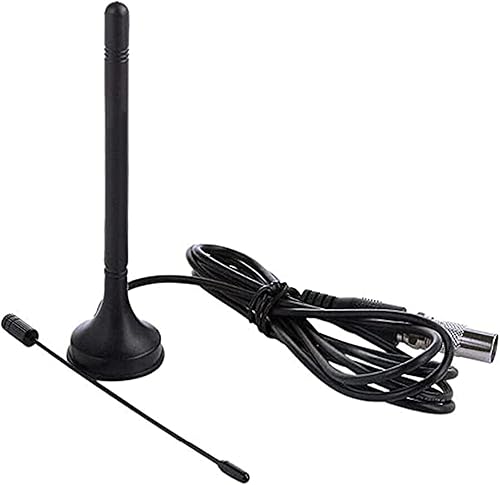 DVB-T Televisión DTA-180 Antena de TV portátil interiorexterior con soporte 1080P para señales VHFUHF