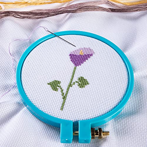 Image of Aida Cloth Big Size 14 Count, White Cross Stitch Fabric, 39 inch by 60 inch