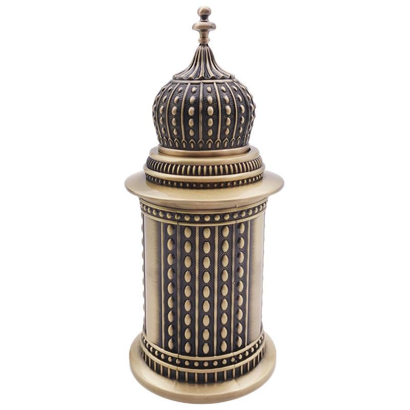 ONURTH 15 * 6CM Push type automatic toothpick box Sewing Needle Case Metal Toothpick Holder