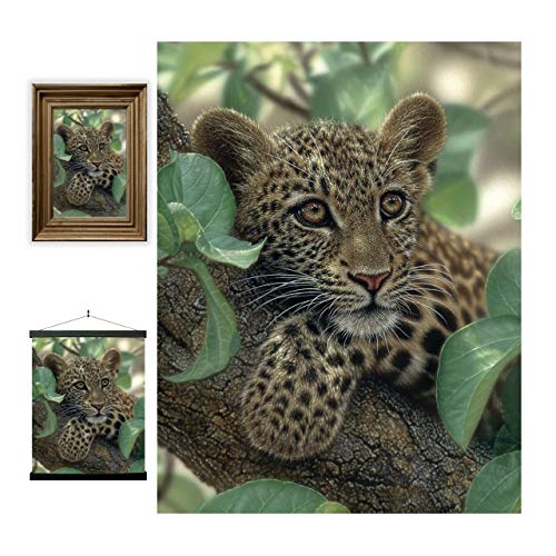 Ya en mundofriki.es: 3D LiveLife Lenticular Cuadros Decoración - Abraza árboles de Deluxebase. Poster 3D sin marco de leopardo. Obra de arte original con licencia del reconocido artista, Collin Bogle