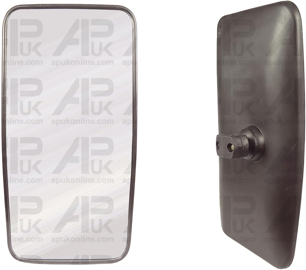 Side Wing Mirror Head 40cm x 20cm Truck Lorry Bus Tractor 16 x 8 with Glass