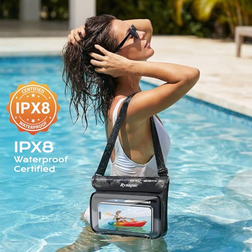 IPX8 Waterproof Fanny Pack 2-Pack