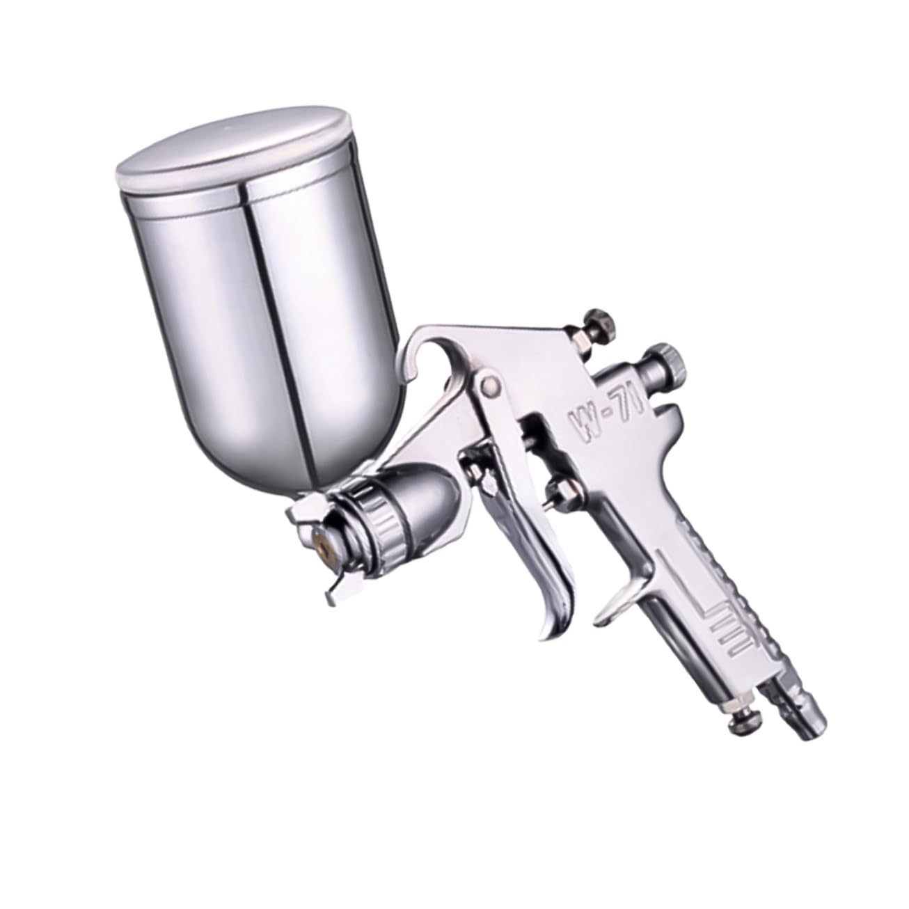 Pistola de pulverización de pintura para coche y aerógrafo de alta atomización ergonómico 8
