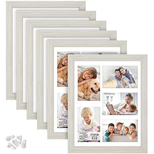 Cadre photo 27.9x35.6 cm lot 6 grand format avec passe partout