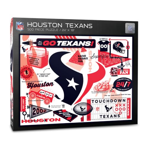 YouTheFan NFL Houston Texans Scrapbook Puzzle