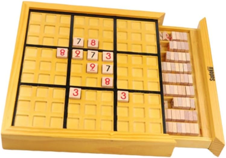 Toddmomy Blocks Toys for Boys and Girls Puzzle Toy Logic Puzzles Sudoku Chess and Girls Game Logical Reasoning Training