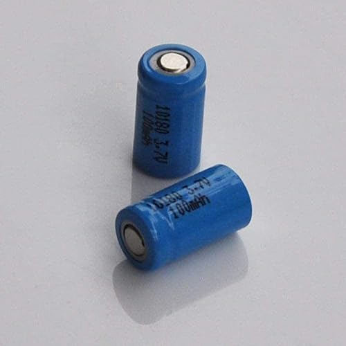 Rechargeable Battery Mrwellog 3.7 V 10180 Lithium Lithium Lithium Rechargeable Battery Cell Batingias Pilas 100 Mah for Flashlight Digital