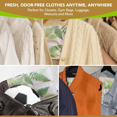 Chaleco absorbente de olores de carbón activado de bambú reutilizable para ropa 4
