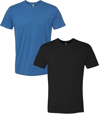 Next Level Mens Premium Fitted CVC Crew Tee (2 Pack) | Amazon.com