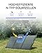 ECOFLOW 160W Solarpanels Faltbar Solarmodul für Delta & RIVER Serie Tragbare Powerstation, Photovoltaik Modul Solaranlage für Outdoor Garten Balkon Wohnwagen Camping