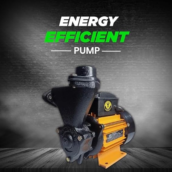 Image of Kirloskar Mini Anisa I Centrifugal Water Pump, 1 HP, 24 Metres Head, 2600 LPH Discharge Capacity, Self Priming, Pure Copper Winding