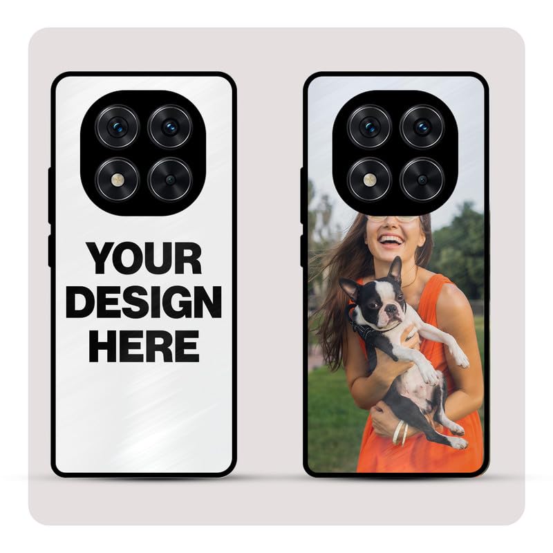 Image of Personalized Back Cover for Redmi Note 14 Pro | Custom Case with Name, Photo or Logo | PrintShield Hybrid with Soft TPU Grip & Scratch Protection