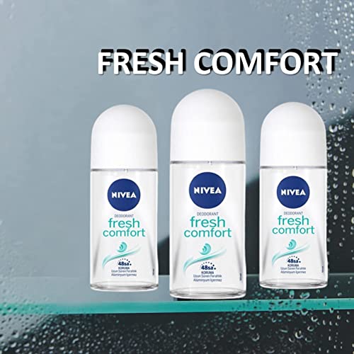 Nivea Fresh Comfort Roll-On Antitranspirante Pack 3 miniatura 6