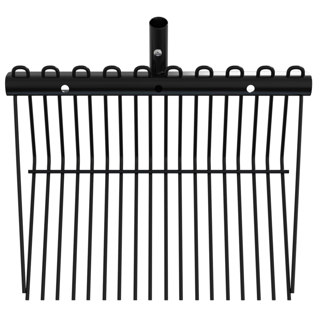 Testa per Forcone con 18 Denti Nero in Acciaio-172480