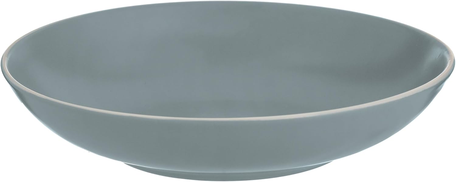 Mason Cash Classic Collection Grey Stoneware Pasta Bowl, 23cm