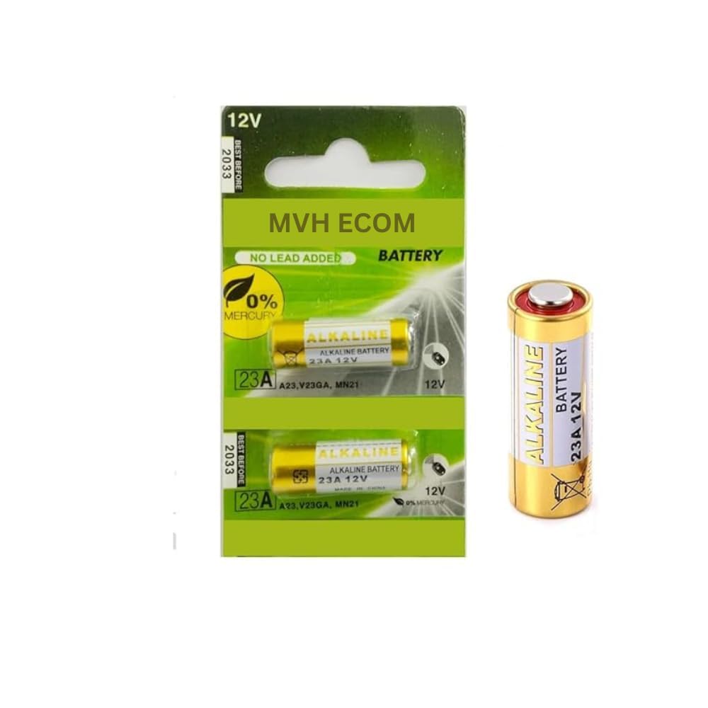 GP 23A 12V Alkaline Batteries | High Voltage | 2-Pack | A23/V23GA/MN21-image-23