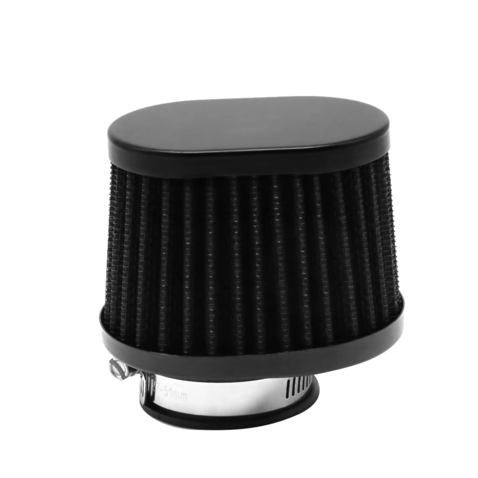 Filtros Aire Motocicleta Filtros Aire Motocicletas 60Mm 55Mm 50Mm Universales Admisión Aire Frío Motocicletas Filtro Lavable Alto Flujo 2 Piezas Filtro Admisión Motocicleta(60mm)