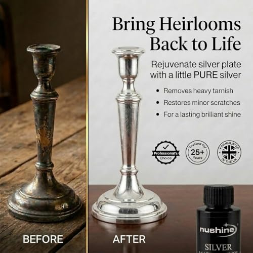 Solución de mantenimiento para plata Nushine 3.4 Oz miniatura 2