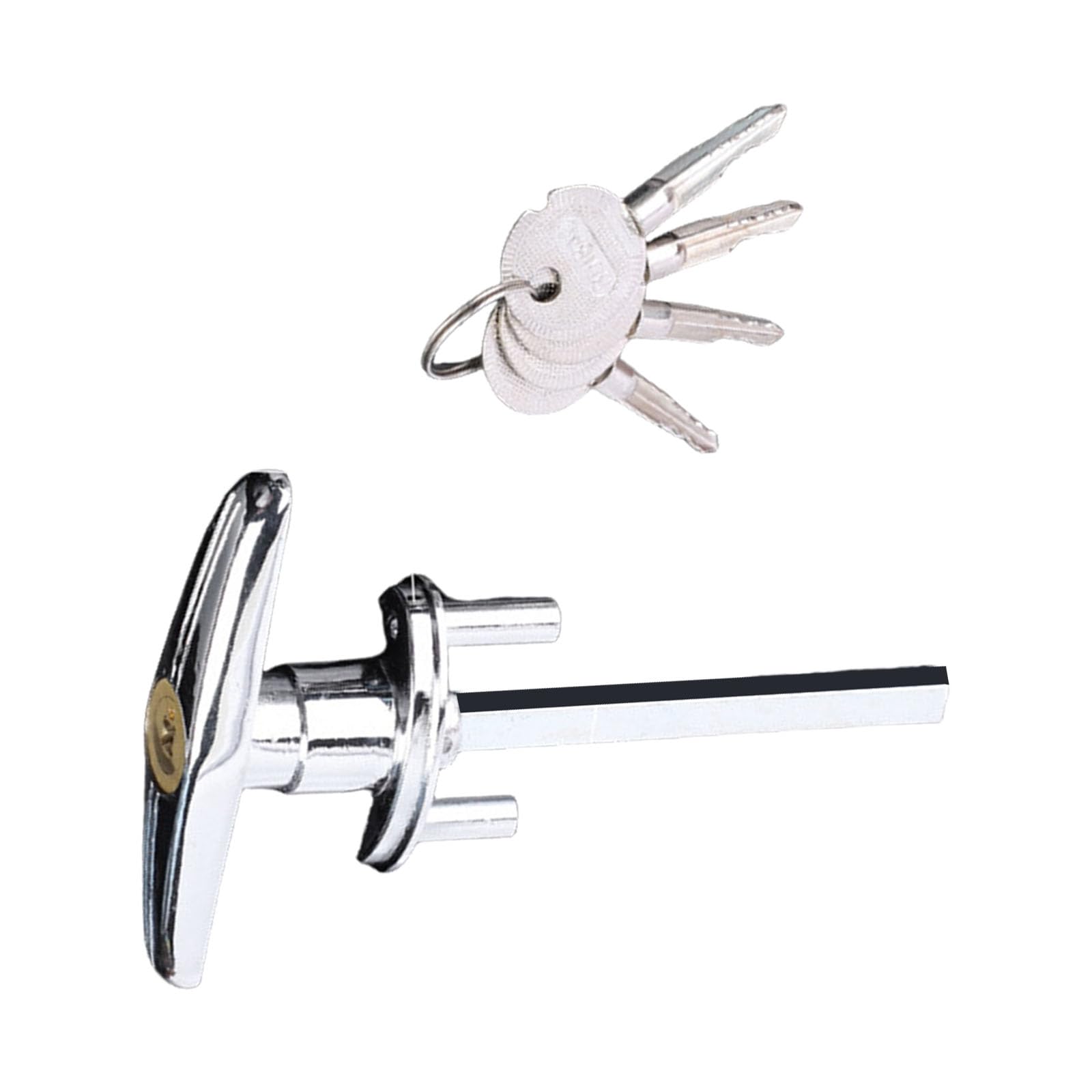 Buxuaaaa A Weatherproofs Garage Door Replacement Shed Door With Keys T Handle For Garage Campers Universals Replacement