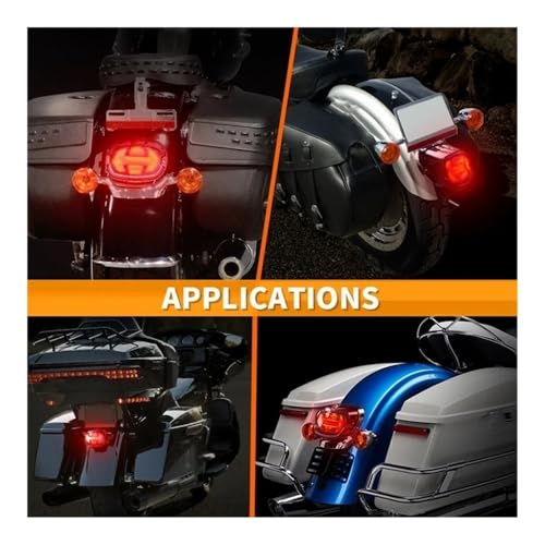 Feux stop arrière moto Glide conversion signalisation