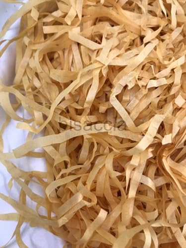 Cappuccino Kırpık Pelür Kağıt Kırpıntısı 50 gram – Naturel Ton Hediye Kutusu Dolgu Malzemesi, Kargo Koruma ve Ambalaj Süsleme