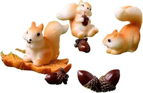 Miniatura 7 de Accesorios de jardín de hadas en miniatura, mini figuras de conejo, adornos de micro paisaje para decoración de casa de muñecas y plantas