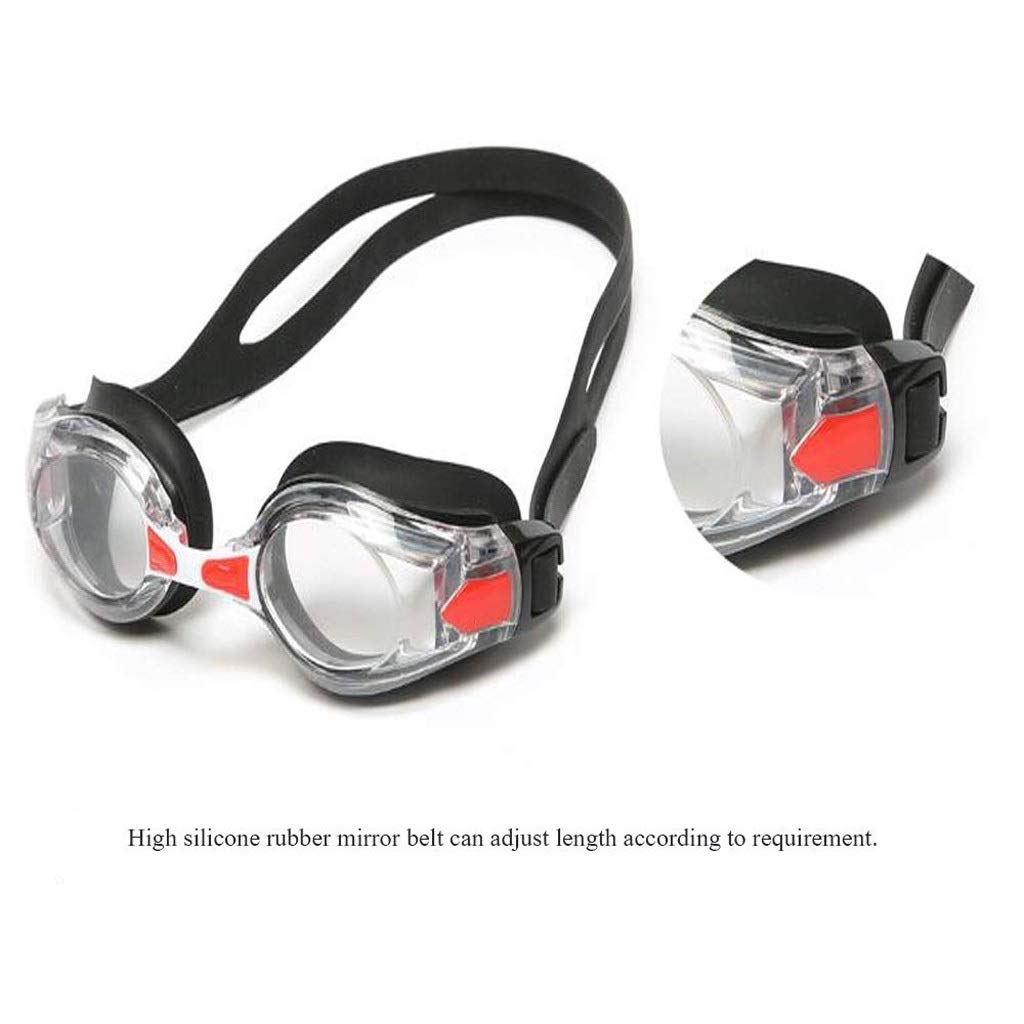 Occhialini da Nuoto, Occhialini da Nuoto for Gli Uomini Adulti Donne Gioventù Bambini e Bambino, Nessuna colatura Anti Fog Protezione Triathlon(3-Pack)