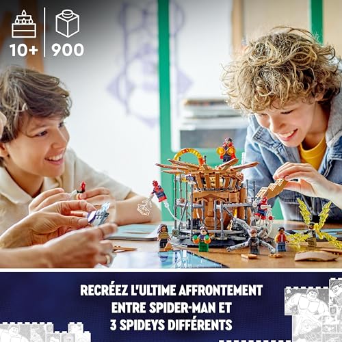 Lego Marvel Le Combat Final De Spider man 76261 Lego La Boîte - vue 8