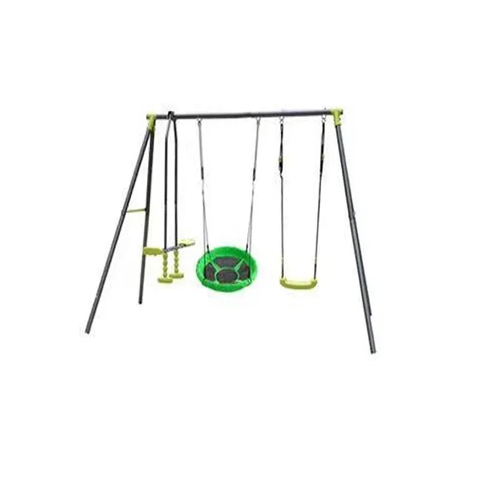 Silla Columpio para Exterior Columpio con Soporte for Exteriores, Columpio for Patio, hogar, jardín, Muebles de Playa, Camping, Ocio, Hamaca Plegable