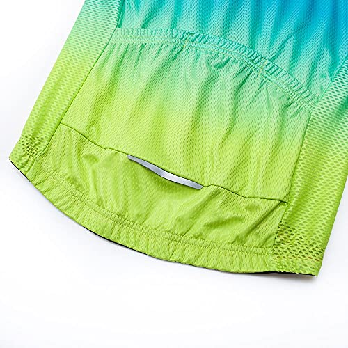 Women's Cycling Jersey Set Bike Shirts Short Sleeve Breathable Bicycle Clothing Cycling Bib Shorts With 20D Padded #TOP5