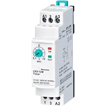 ERV-XXM Off Delay Time Relay Electronic AdjustableERV-06DM 0.1-6min.