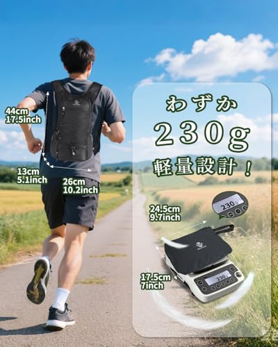 mokzer 折りたたみリュック 15L